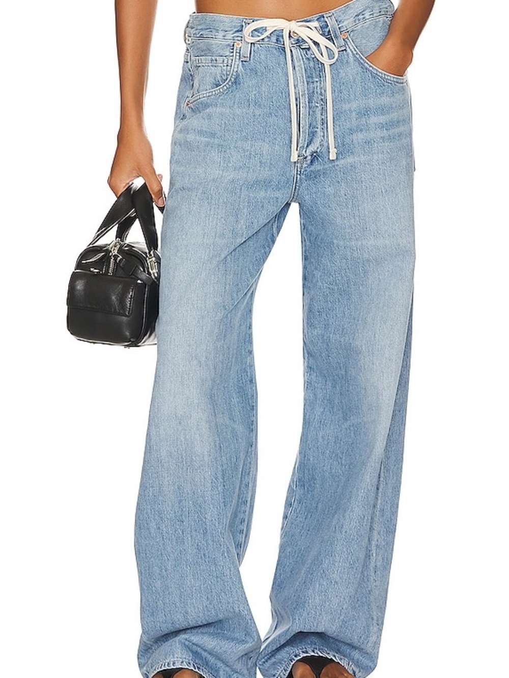 Citizens Of Humanity Light Blue Wide Leg Jeans